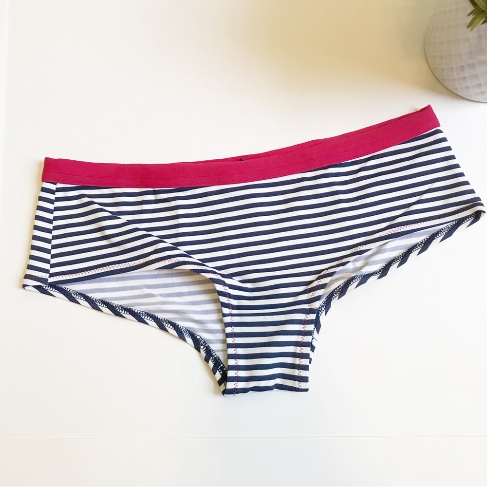 NWOT - Monoprix - Striped bikini bottom